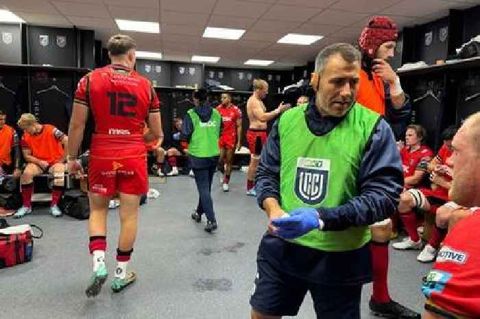 One night in Cardiff. Welsh rugby team let me into their inner sanctum on matchday