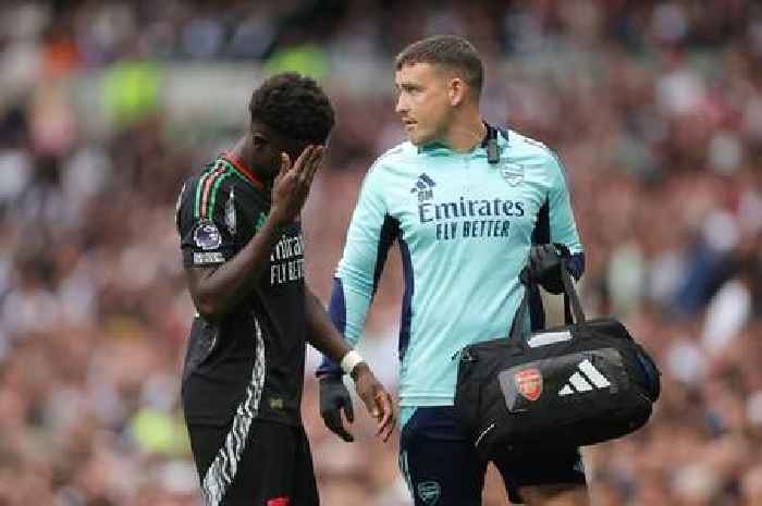 Arsenal dealt Bukayo Saka injury blow after Martin Odegaard absence in North London Derby