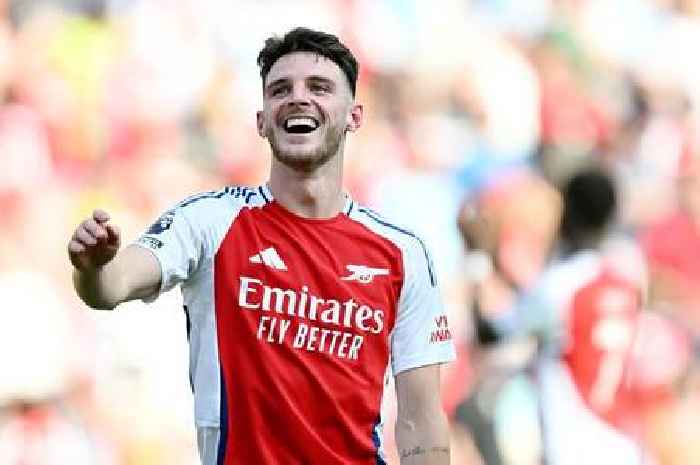 Declan Rice fires perfect four-word message after Arsenal beat Tottenham in North London Derby