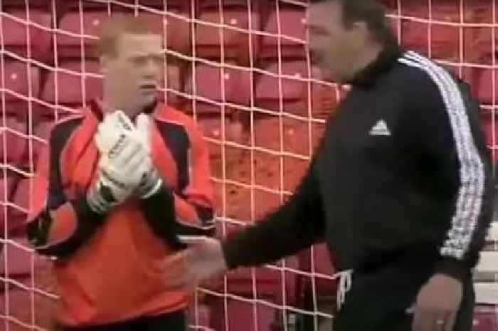 Neville Southall 'well done, he's 13' star unrecognisable from Michael Owen clip