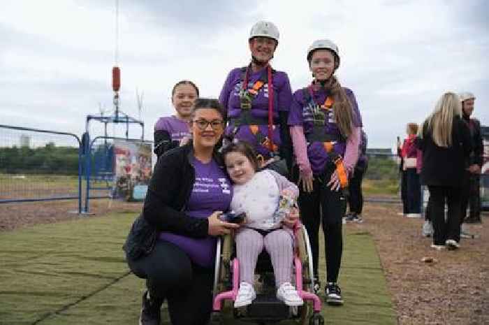 East Kilbride woman inspired by niece to hit new heights for Scottish disability charity