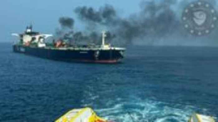 Disaster averted in Red Sea as burning tanker saved