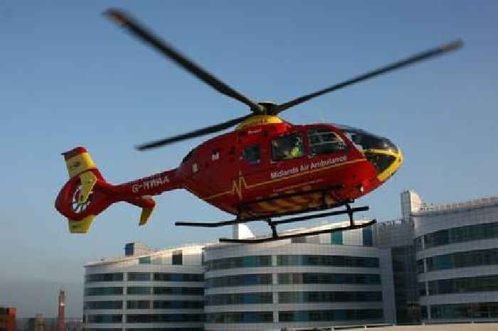 Woman killed and man airlifted to Queen Elizabeth hospital after crash