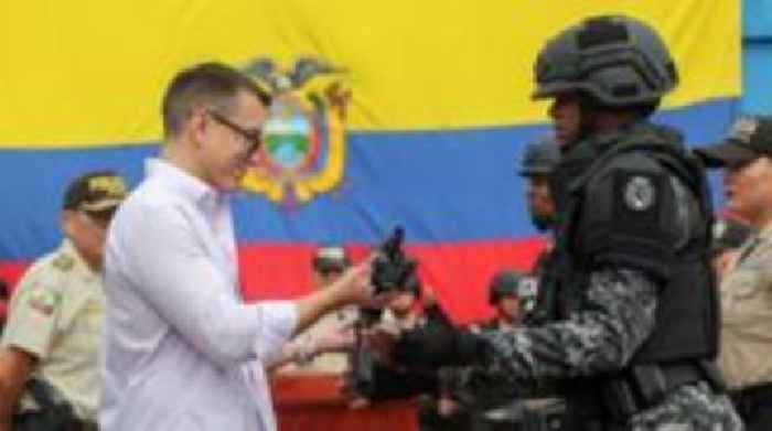 Ecuador leader proposes lifting ban on foreign military bases