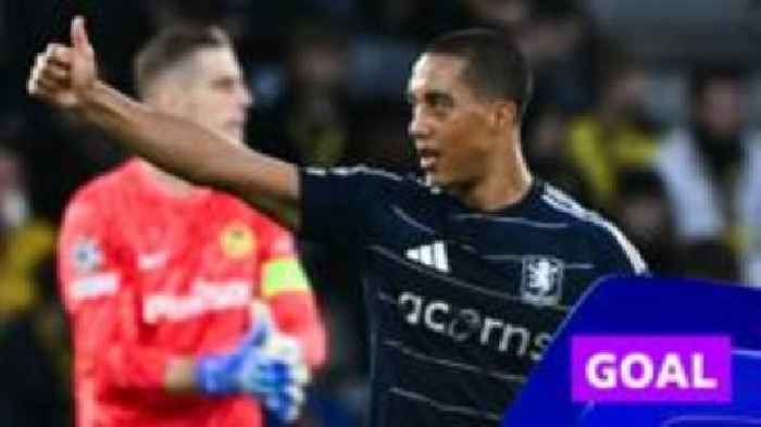 Tielemans scores Villa's first Champions League goal