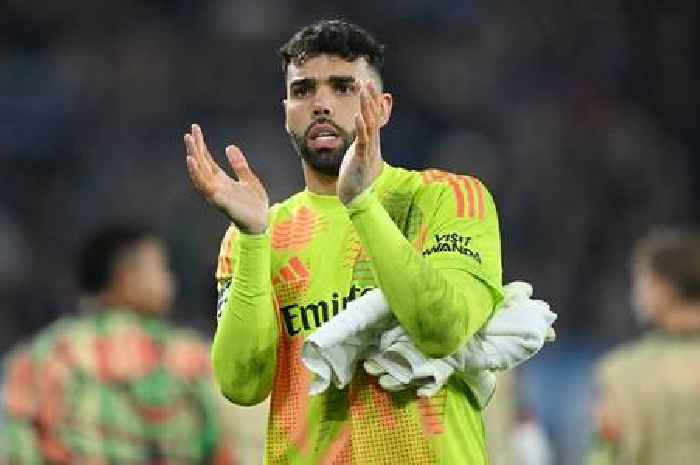 David Raya shows true colours after double save to rescue Arsenal in Champions League