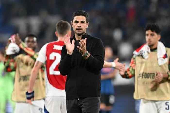 Mikel Arteta receives triple Arsenal title boost from Atalanta draw ahead of Man City clash