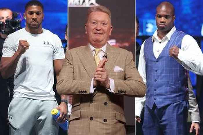 Frank Warren is ready for Daniel Dubois plan to come to fruition against Anthony Joshua