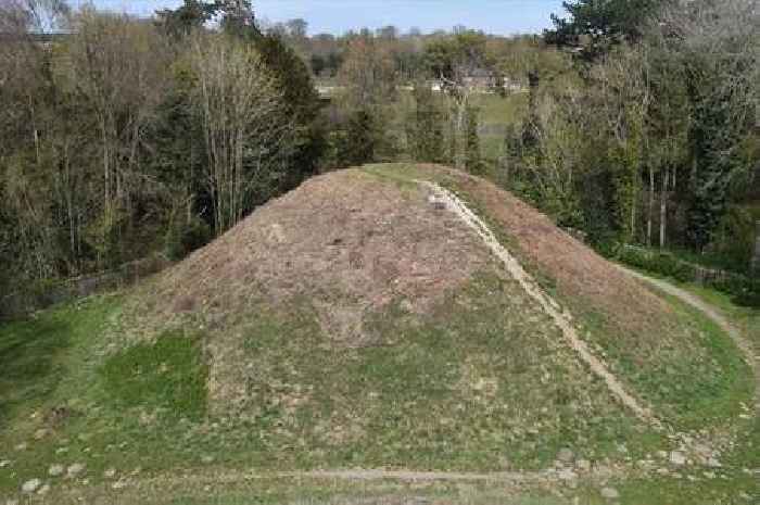 The breathtakingly beautiful walking path past 'the pyramids of Essex'