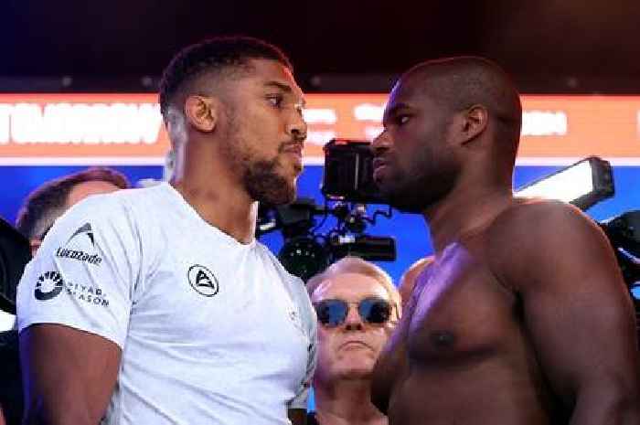 Boxing scoring system explained ahead of Anthony Joshua vs Daniel Dubois bout - and it isn't how most people think