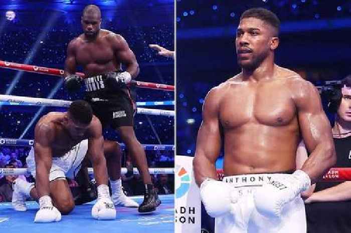 Anthony Joshua's next fight already announced after Daniel Dubois embarrassment