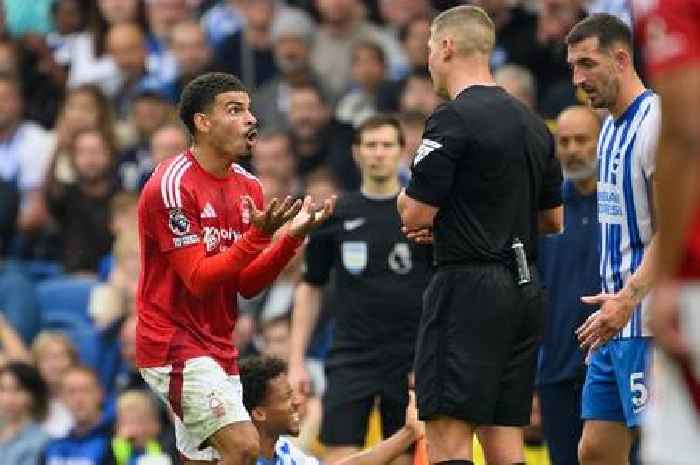 Nottingham Forest coach lifts lid on Nuno bust-up after Morgan Gibbs-White red card vs Brighton