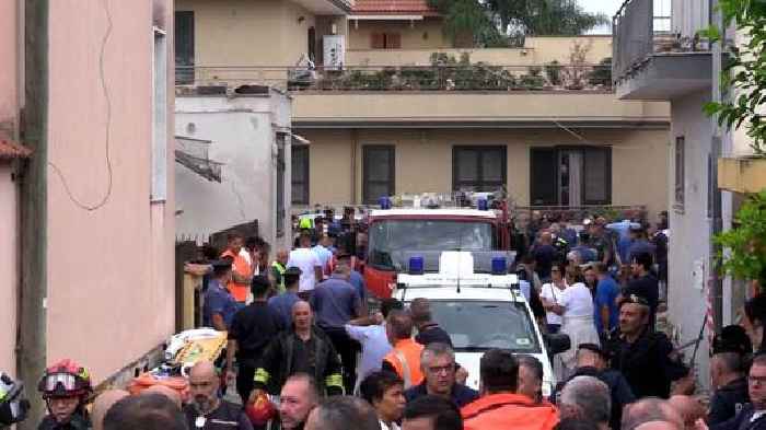 Young siblings killed after building collapses