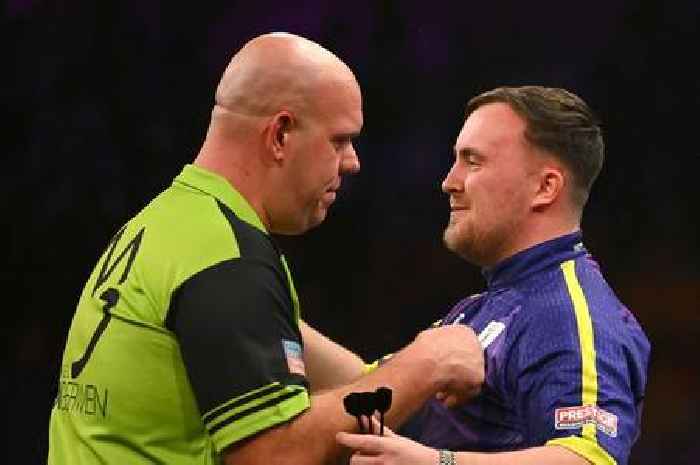 Michael van Gerwen message loud and clear for Luke Littler after £30,000 victory