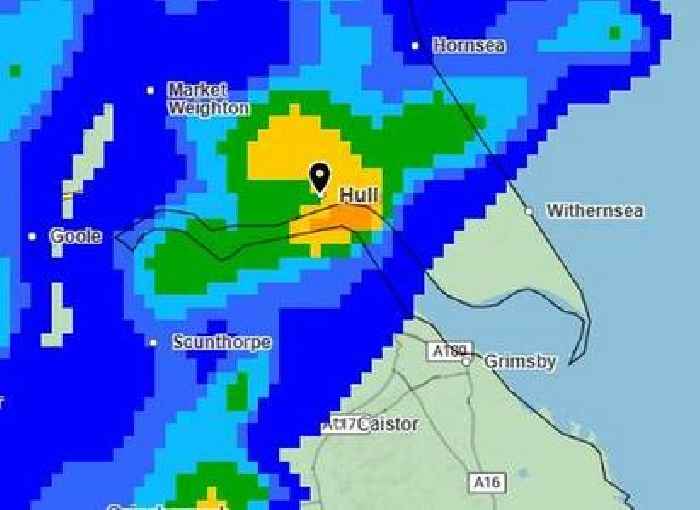 Hull and East Yorkshire weather warning for heavy rain as Met Office says 'disruption' possible