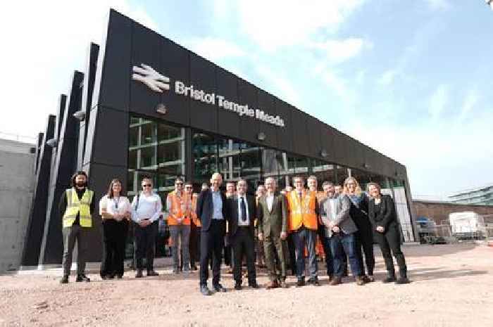 New entrance at Temple Meads completed - but will remain closed for two years