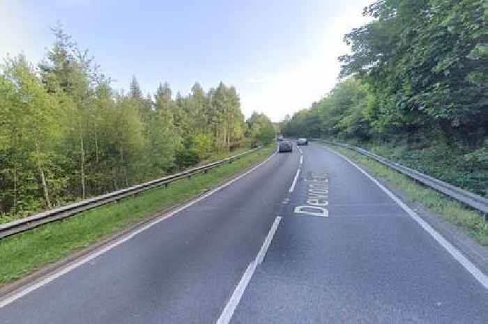 Motorcyclist in hospital with serious injuries after crash with suspect driver