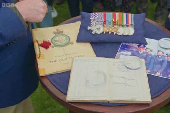 Antiques Roadshow expert stunned by Dambusters medals as he reveals huge valuation