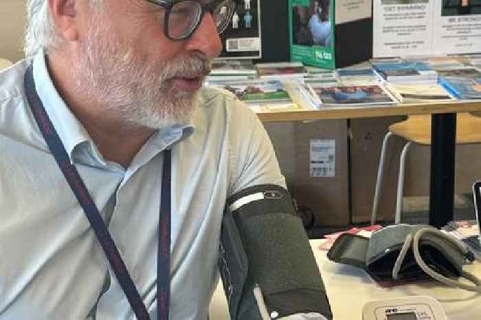 Yeovil’s Leonardo staff join blood pressure campaign for heart health awareness