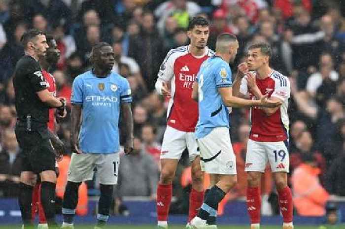 Arsenal receive new Leandro Trossard red card referee verdict as surprise Jeremy Doku point made