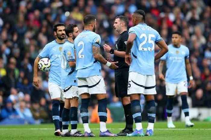 Kyle Walker makes 'critical' Michael Oliver point over Arsenal equaliser vs Man City