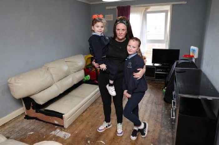 Single mum tells of misery of life for three kids in 