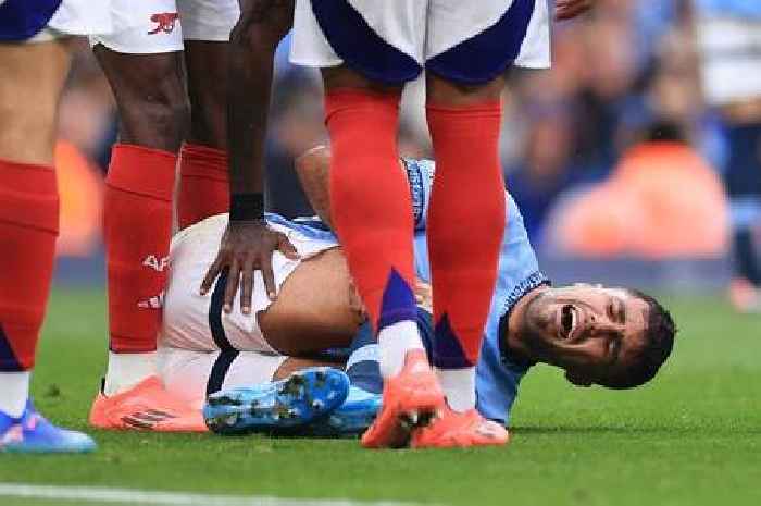 Man City finally share Rodri injury update after Arsenal clash as initial prognosis given