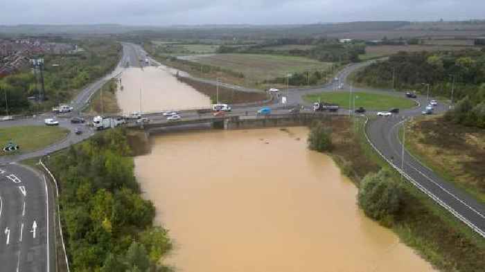 Floods trigger travel disruption - as fresh weather warning issued