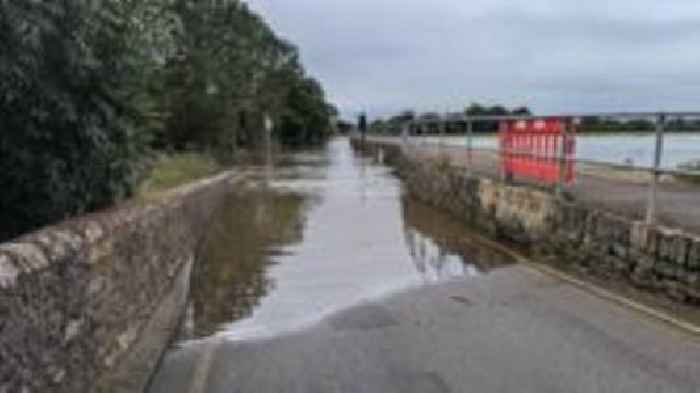 Multiple village bridges closed due to flooding