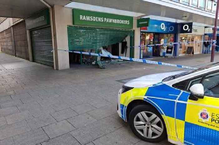 Three men arrested after 10-day ram raid spree in Essex town