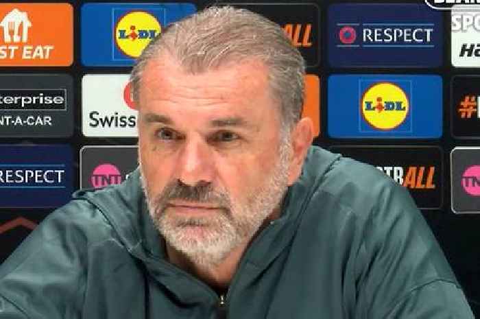 Ange Postecoglou in brutal put down as Tottenham boss escalates love-hate relationship with English press jab