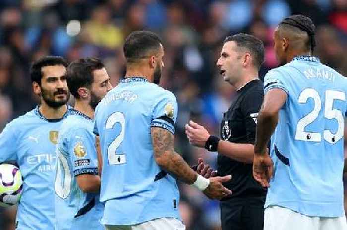 Premier League make decision on Michael Oliver after Man City vs Arsenal controversy