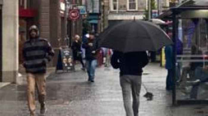 Heavy rain weather warning for parts of NI