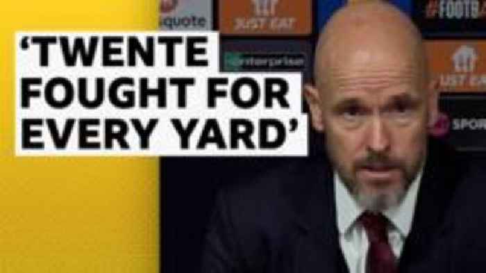 I have to look in the mirror - Ten Hag