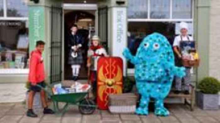 Scotland's book town festival bursts into life