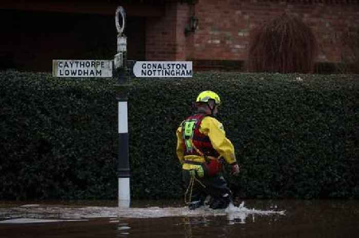 Flood alerts in place across Nottinghamshire as heavy rain predicted