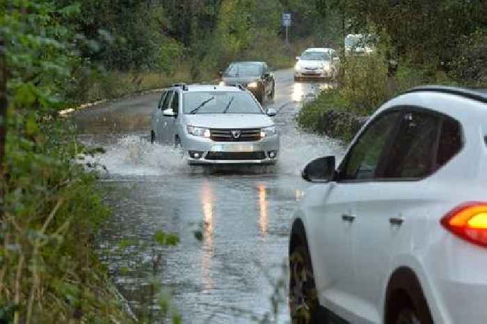 Full list of roads closed on Thursday by flooding ahead of amber weather warning for Gloucestershire