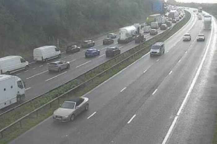 Live M4 updates as two separate crashes shut lanes causing long delays