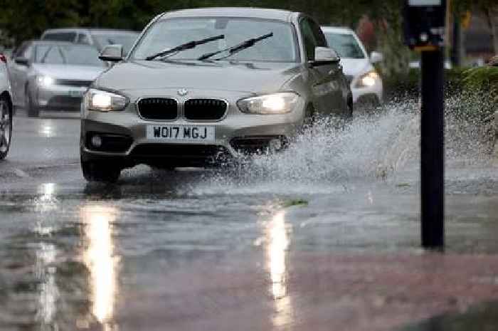 Met Office's 27-hour warning as half a typical month's worth of rain could fall in just a few hours