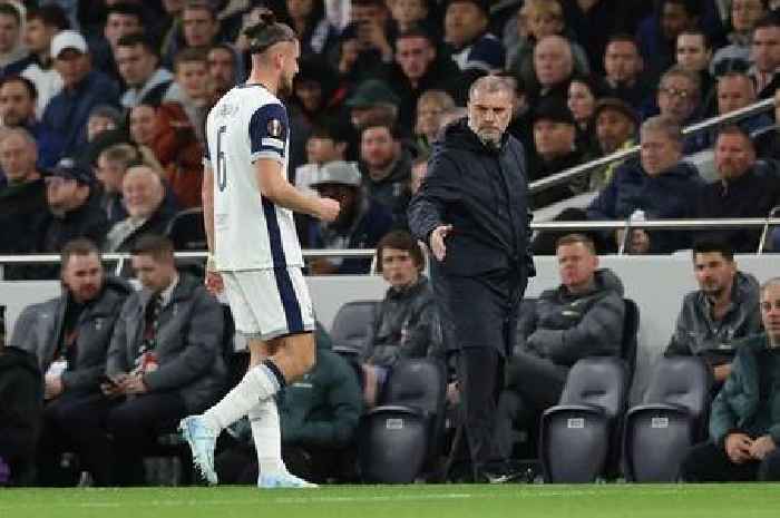 Ange Postecoglou true feelings about Tottenham red card revealed as Radu Dragusin moment spotted