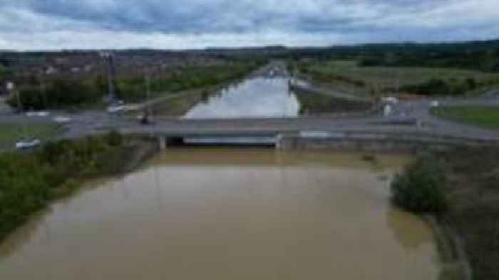 Amber warning as more heavy rain to hit flooded areas