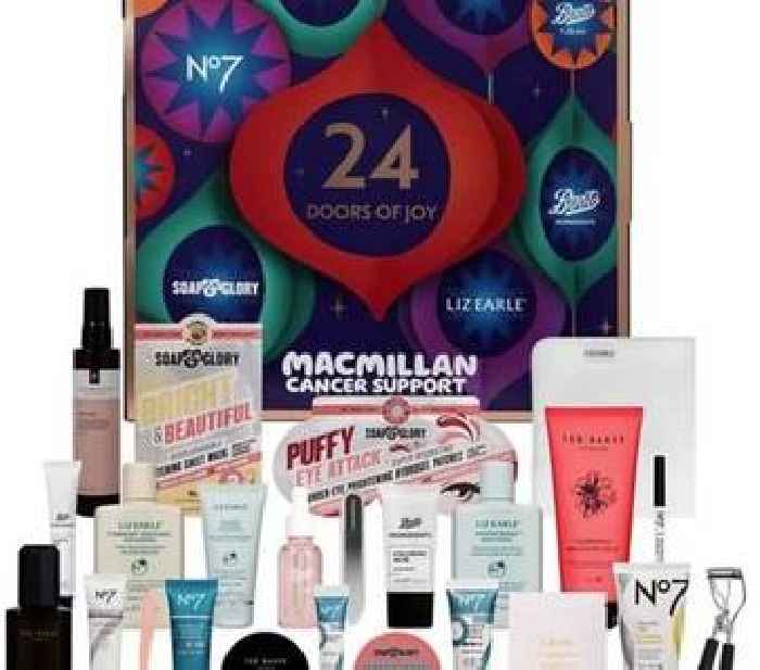 Boots half-price beauty advent calendar back in stock - full list of products inside