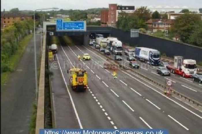 M25 traffic live updates as motorway shuts near Waltham Abbey after crash