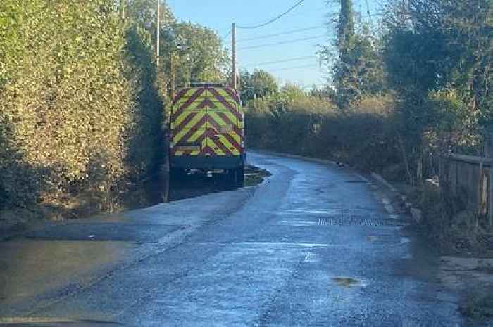 Engineers called out to 'drenched' Stoke-on-Trent road