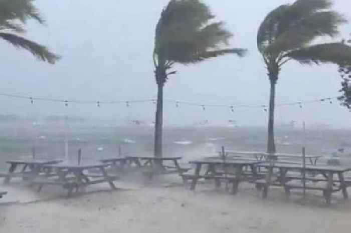 Hurricane Helene kills three people as 20ft waves strike Florida amid 'unsurvivable' storm