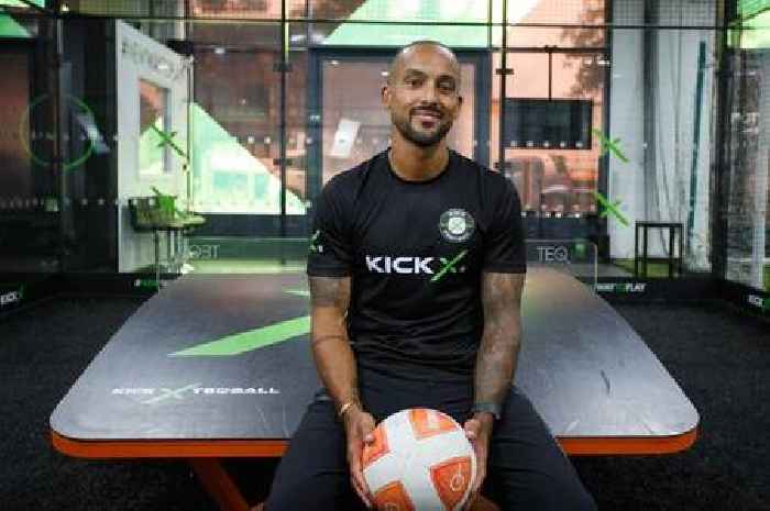 Former Arsenal and England star Theo Walcott hails innovative new football venue