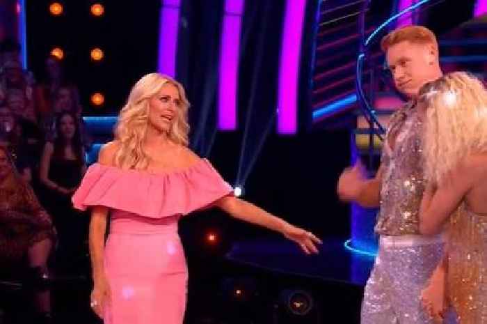 BBC Strictly Come Dancing's Tess Daly 'steps in' over co-star's wardrobe malfunction