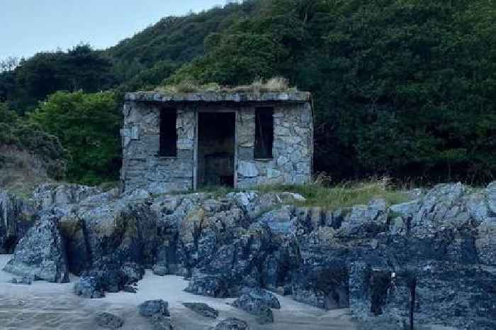 The mysterious secluded stone building near a popular seaside resort and its intriguing past