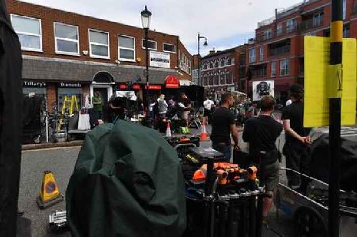 Behind the scenes of ITV's Joan when it was filmed in Birmingham