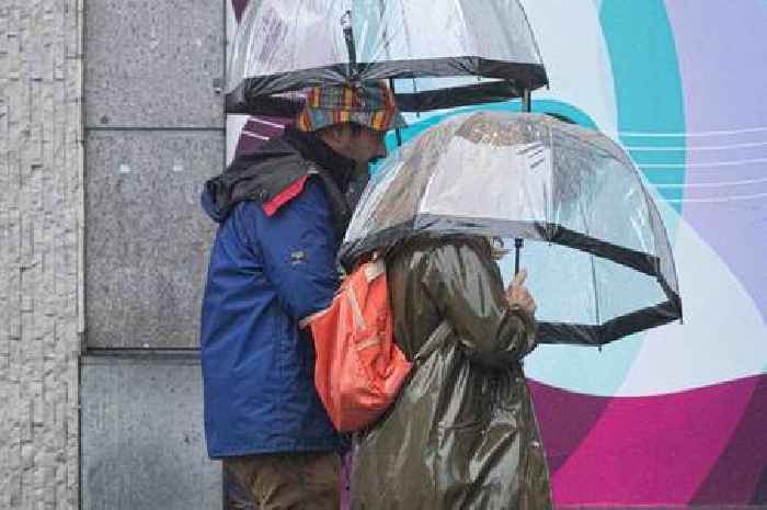 Met Office says Birmingham braced for more ‘heavy’ downpours with 95 per cent chance of wet weather